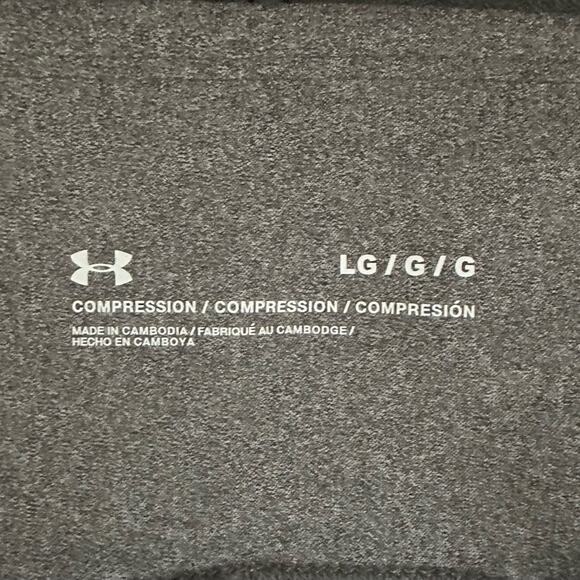 Size LG Women’s Under Armour Gray Leggings - Picture 4 of 7